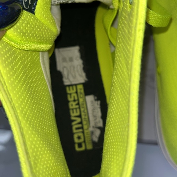 Converse Chuck Taylor 2 All Star High Top Sneakers Neon Green Retro Streetwear - Picture 12 of 12